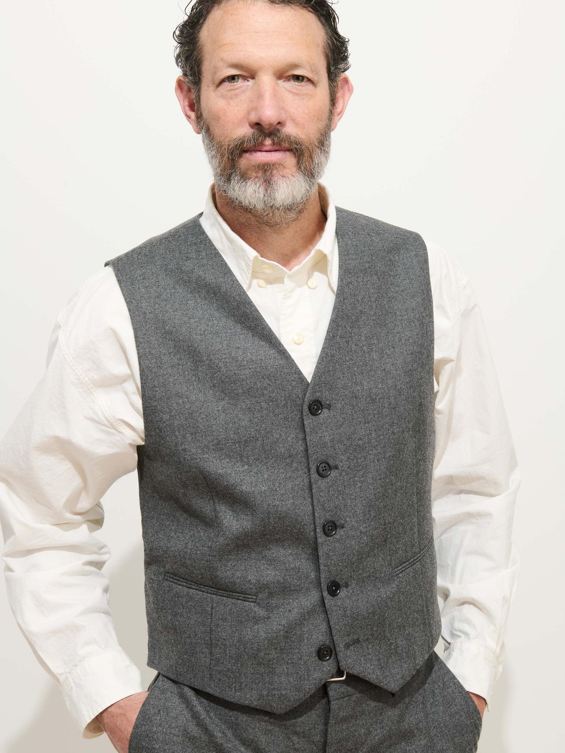 Cooper Vest In Italian Wool Product Image