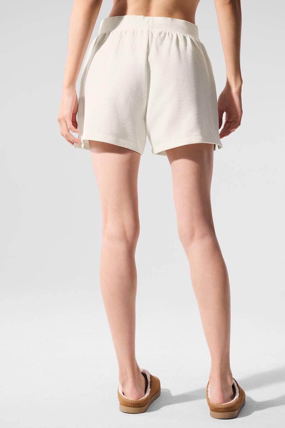 Low Key Sweat Short - Ivory Female Product Image