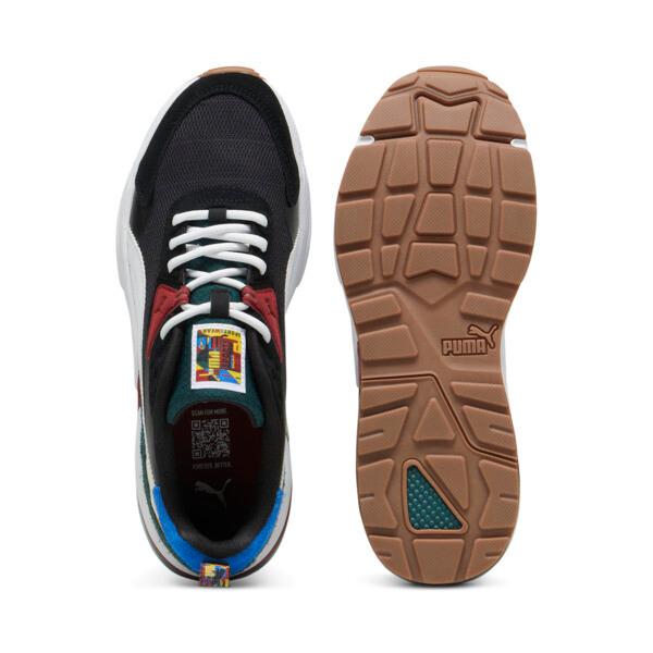 PUMA Vis2k SL Year Of Sports Men's Sneakers in Black/White/Intense Red Product Image