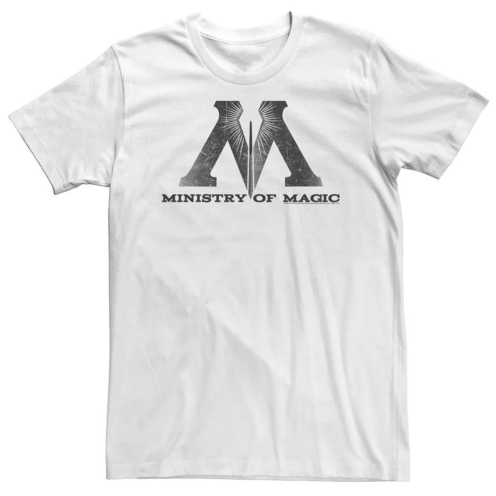 Big & Tall Harry Potter Ministry Of Magic Logo Tee, Men's,  Product Image
