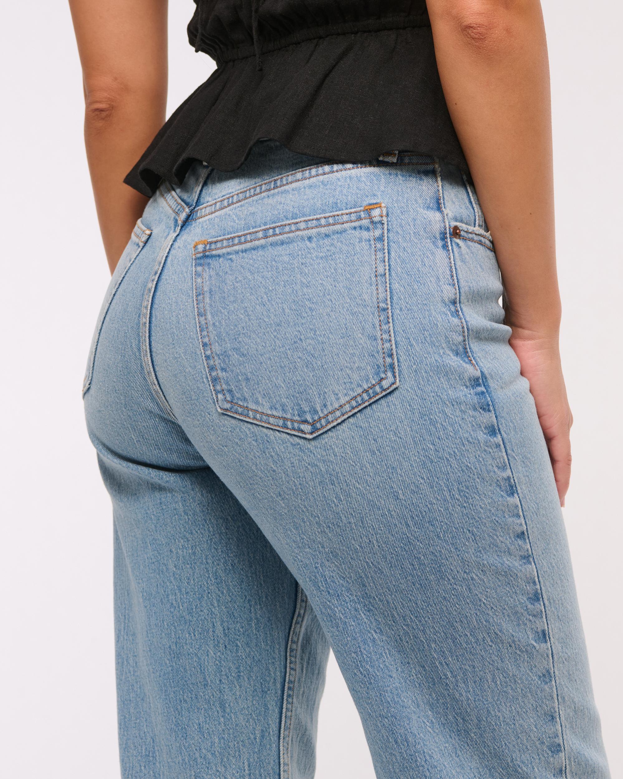 Curve Love High Rise 90s Relaxed Jean Product Image