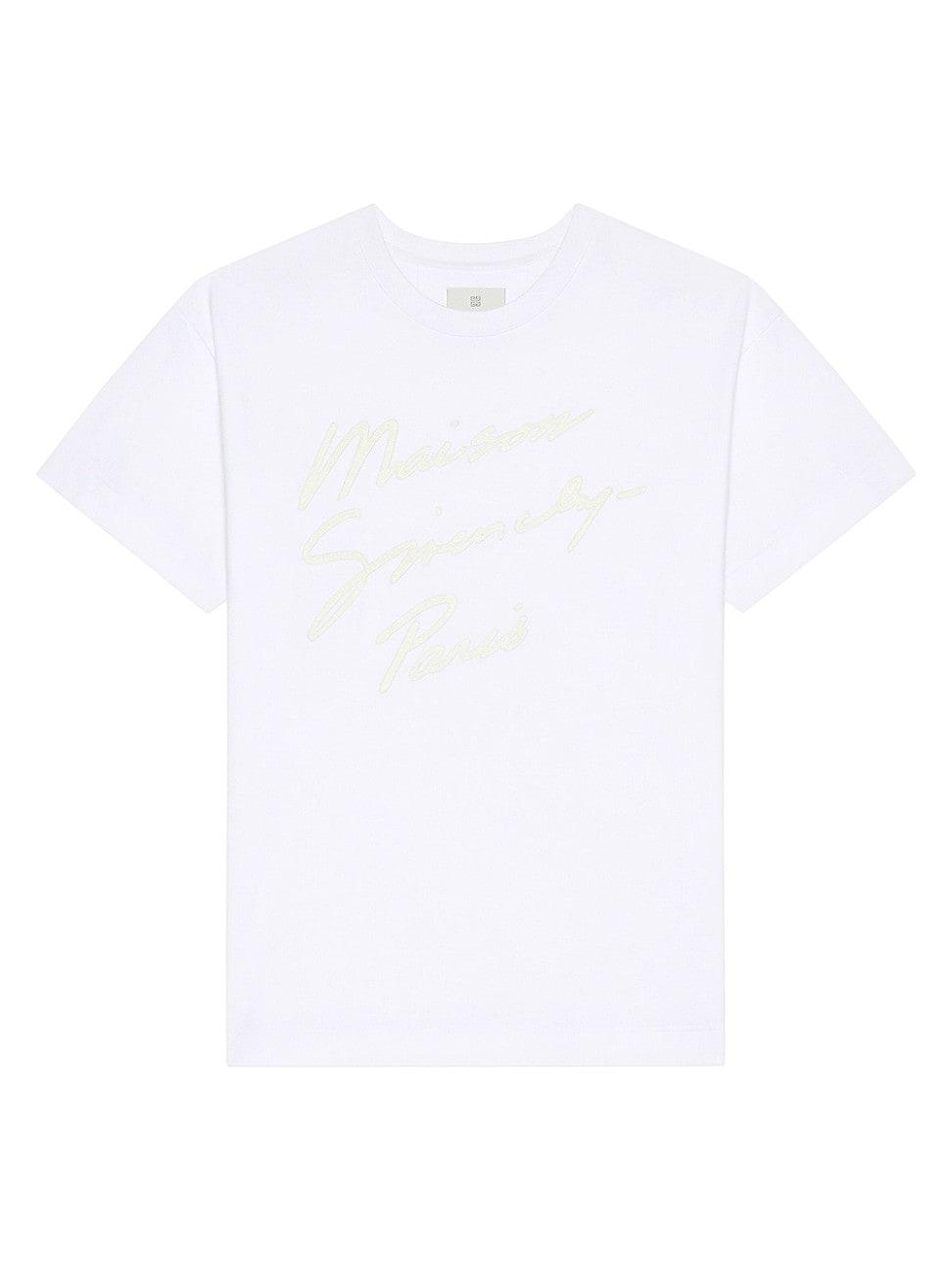 Mens Maison T-Shirt in Cotton Product Image