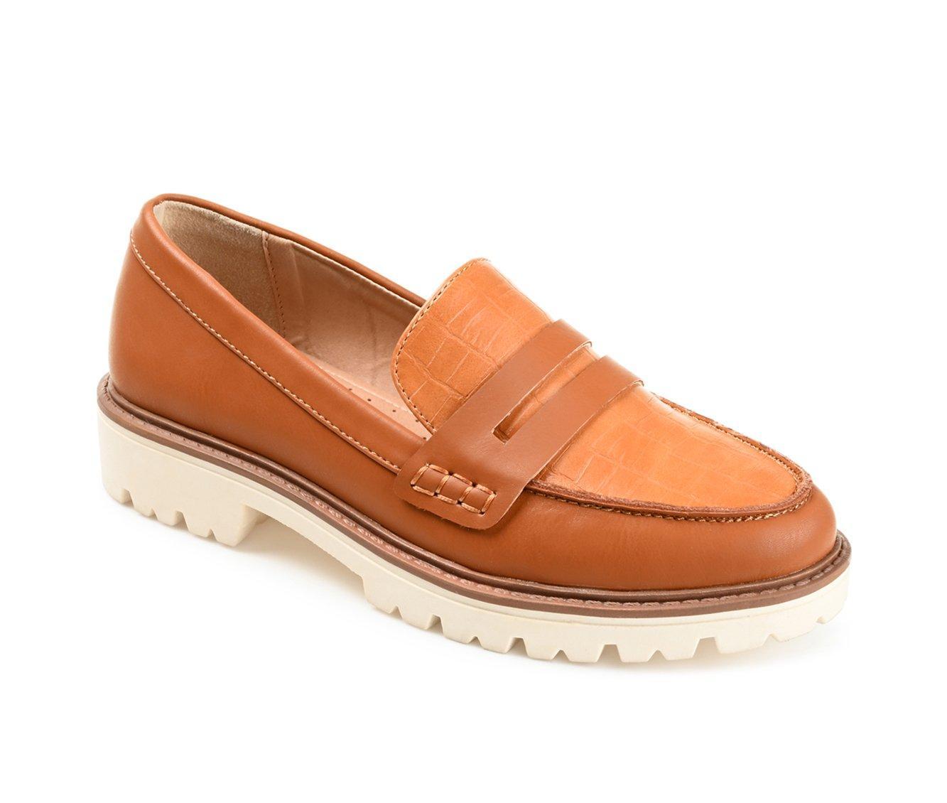 Women's Journee Collection Kenly Lugged Loafers Product Image