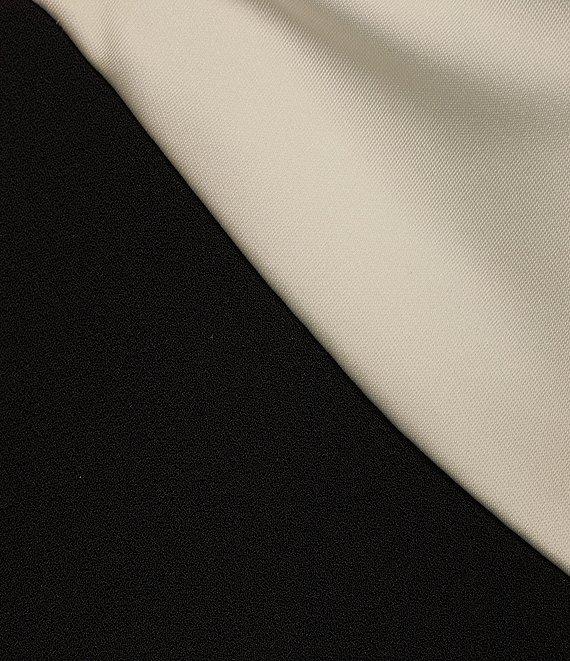 Alex Marie Sara Satin Halter Neck Sleeveless Gown Product Image