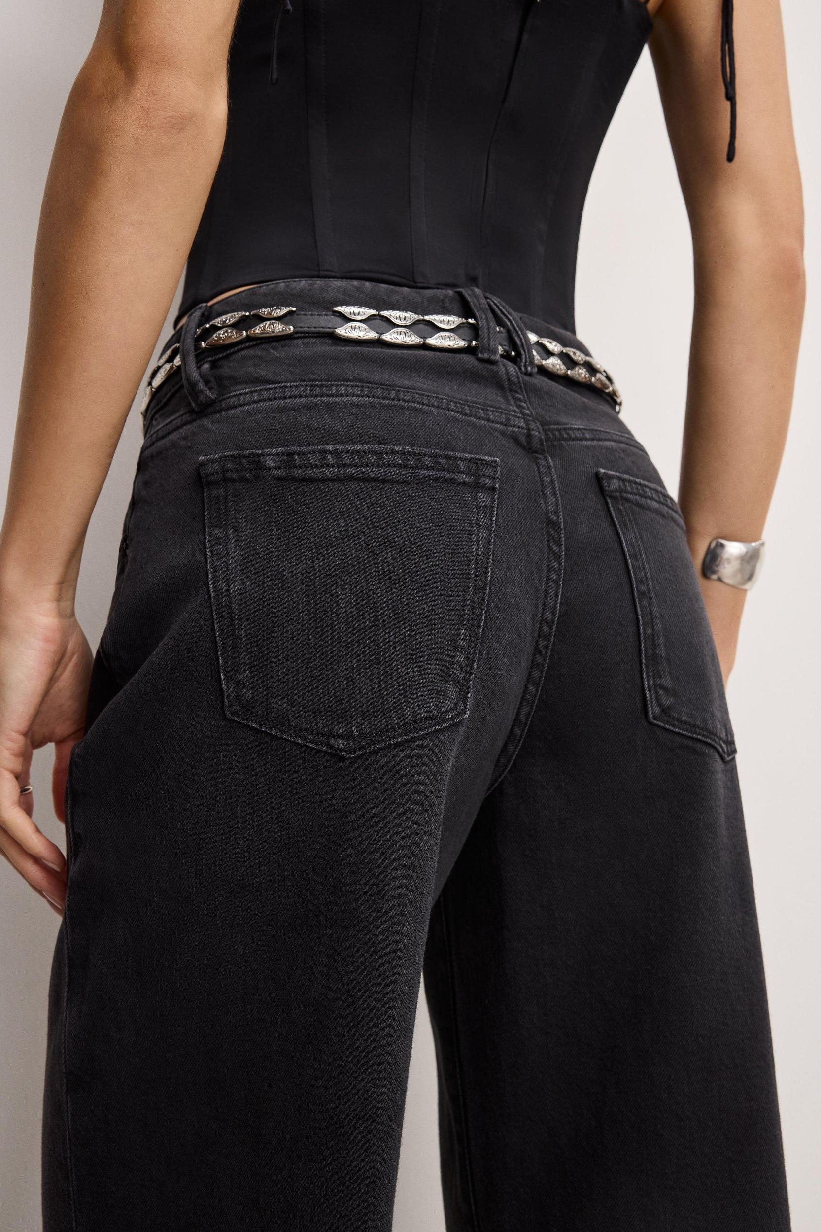 GOOD EASE RELAXED JEANS | BLACK324 Product Image