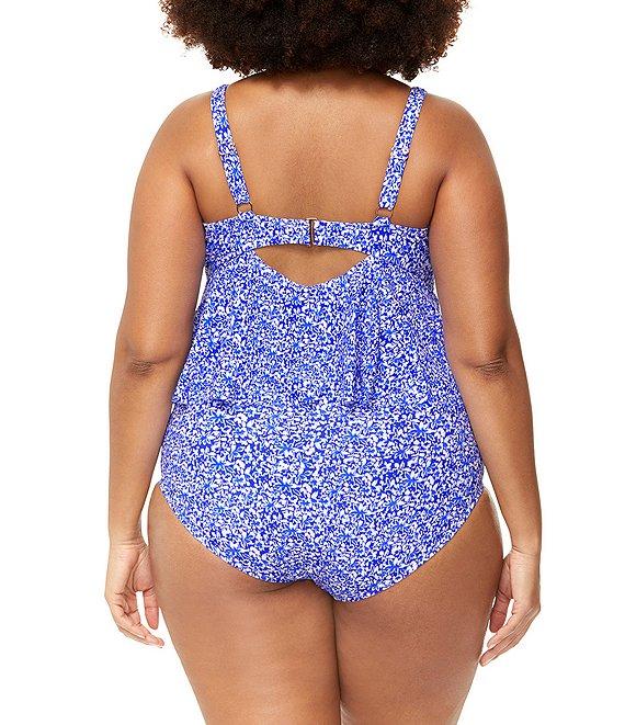 Raisins Curve Plus Size Amalfi Coast Island High Waist Swim Bottom Product Image