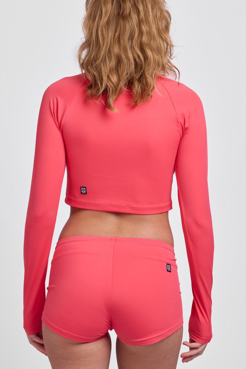 Moana Long Sleeved Crop Rashguard - Vista Product Image