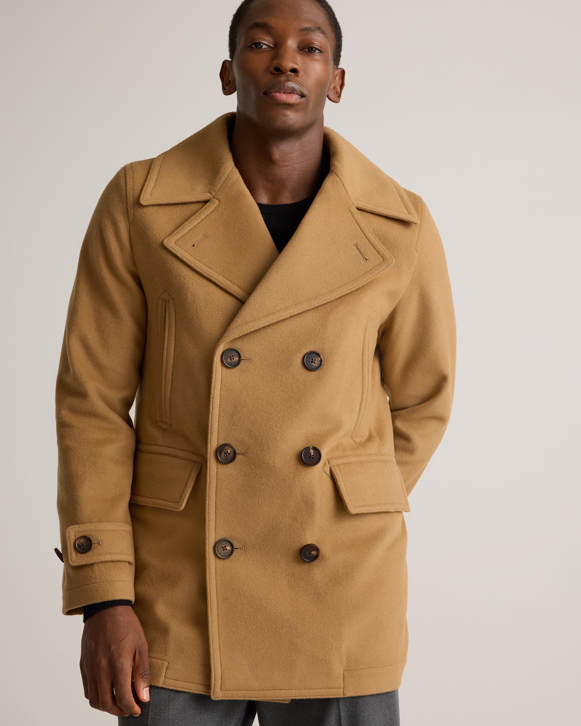 Quince | Men's Italian Wool Peacoat Wool/Nylon Product Image