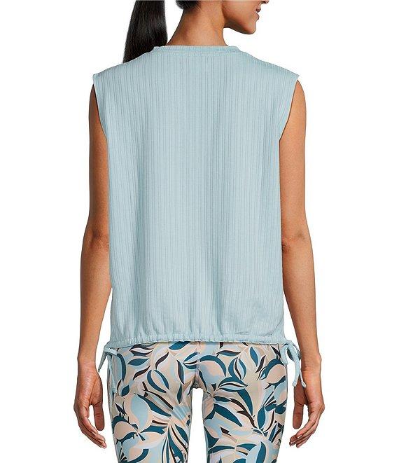 Kinesis Sleeveless Split Neck Top Product Image