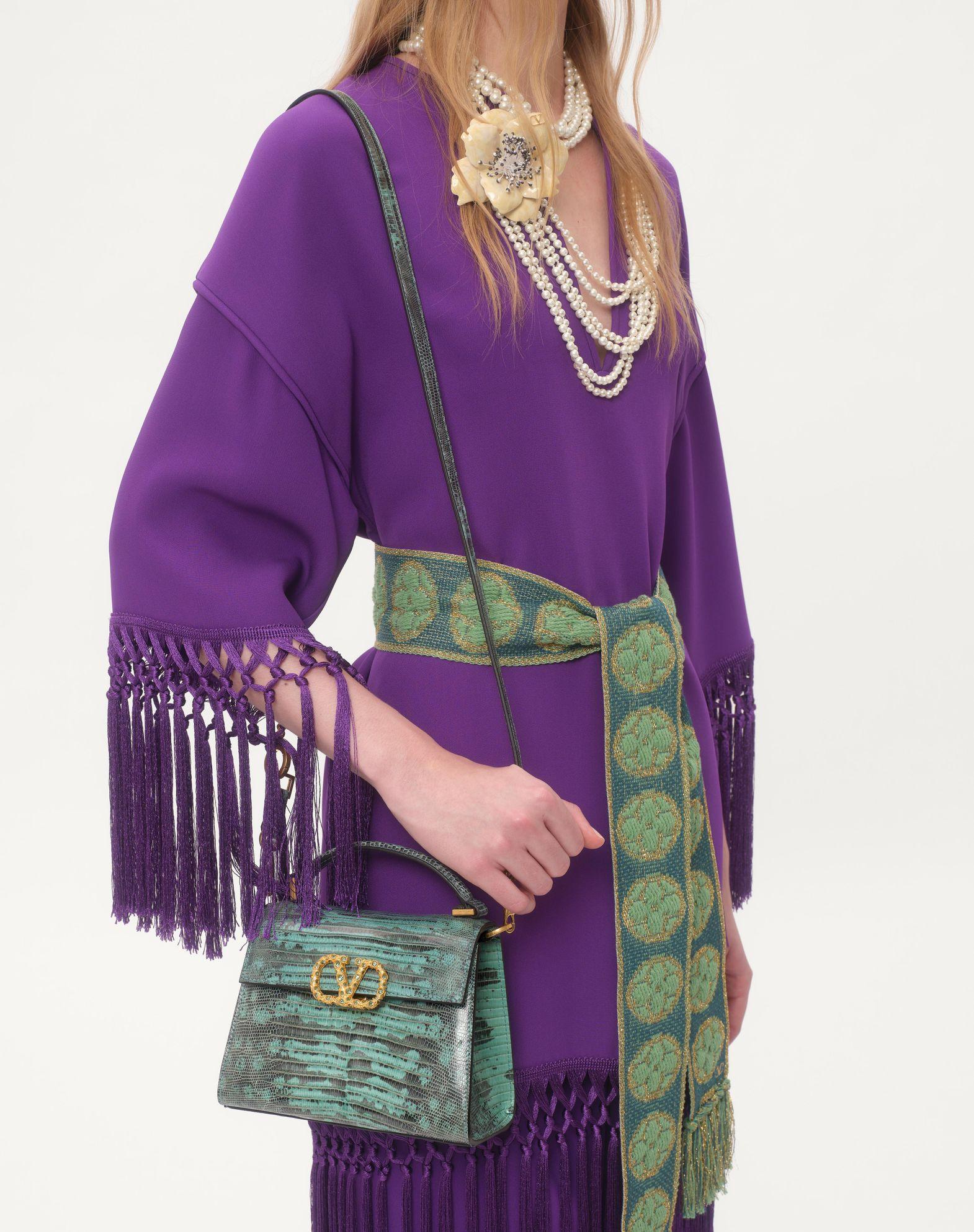 Valentino Garavani Vsling Mini Handbag In Tejus With Jewel Logo Product Image