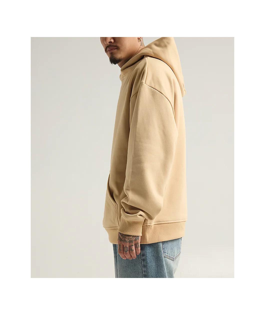 Shaka Wear Essential Super Heavyweight Oatmeal Hoodie Product Image
