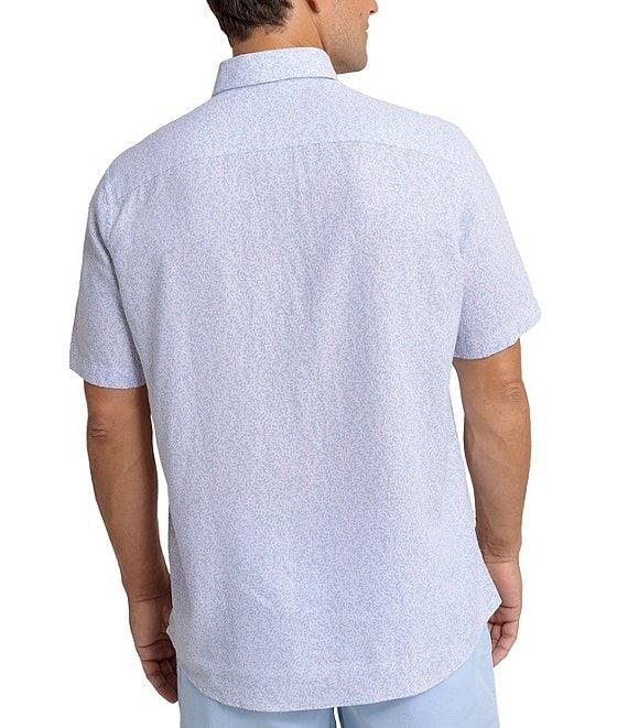 Southern Tide Coral Life Short Sleeve Woven Shirt Product Image