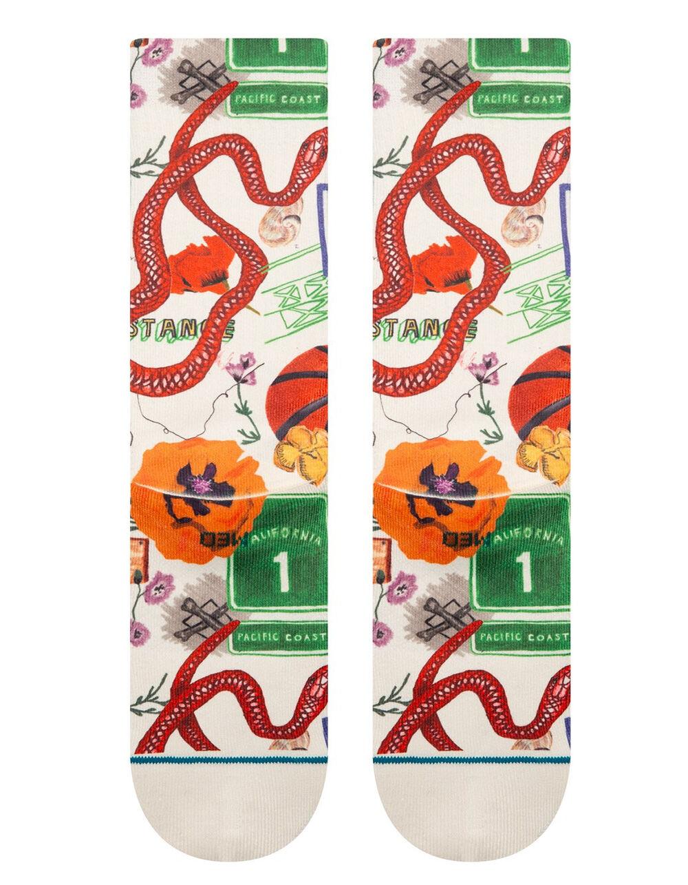 STANCE Calication Mens Crew Socks - NATURAL Product Image