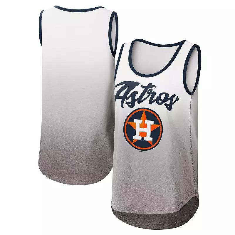 Women's G-III 4Her by Carl Banks White Houston Astros Logo Opening Day Tank Top, Size: Small Product Image