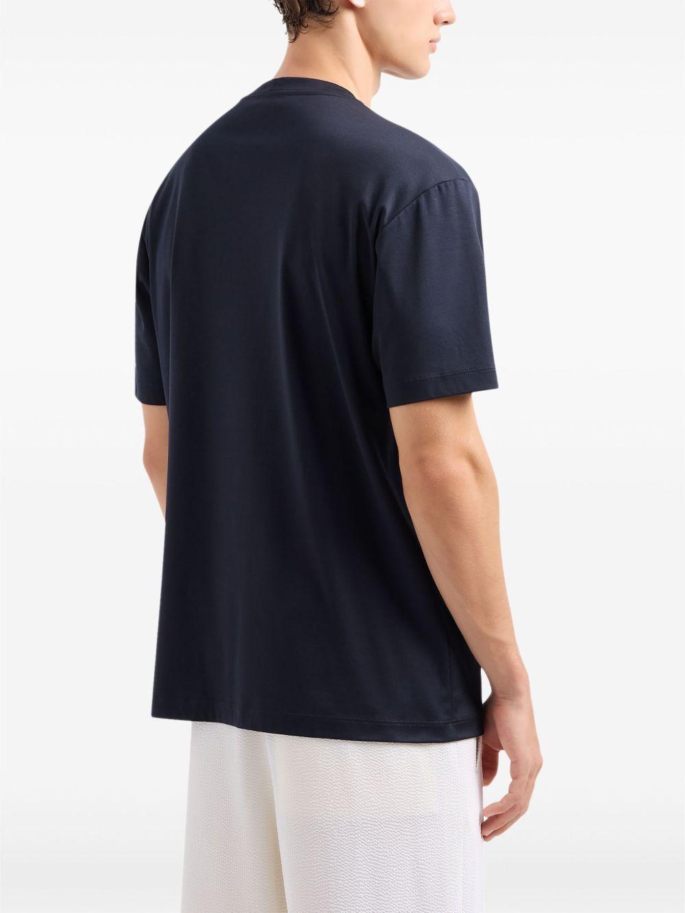 logo-appliqué cotton T-shirt Product Image