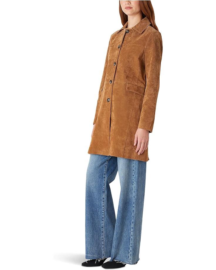 Women's Blank NYC Real Suede Trench Coat Product Image