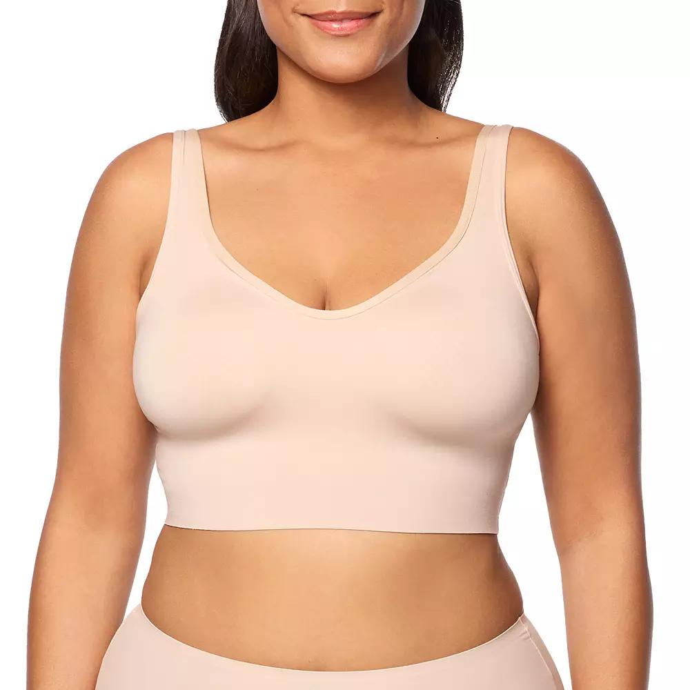 Women's Naomi & Nicole® Shapewear Lounge Bra 7511, Size: XXL, Warm Beige Product Image