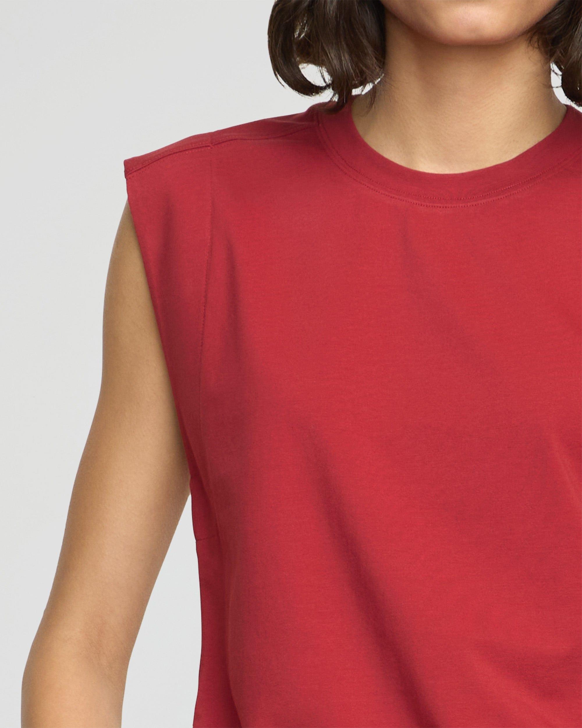 Nana Organic Cotton Structured-Shoulder Tee Product Image