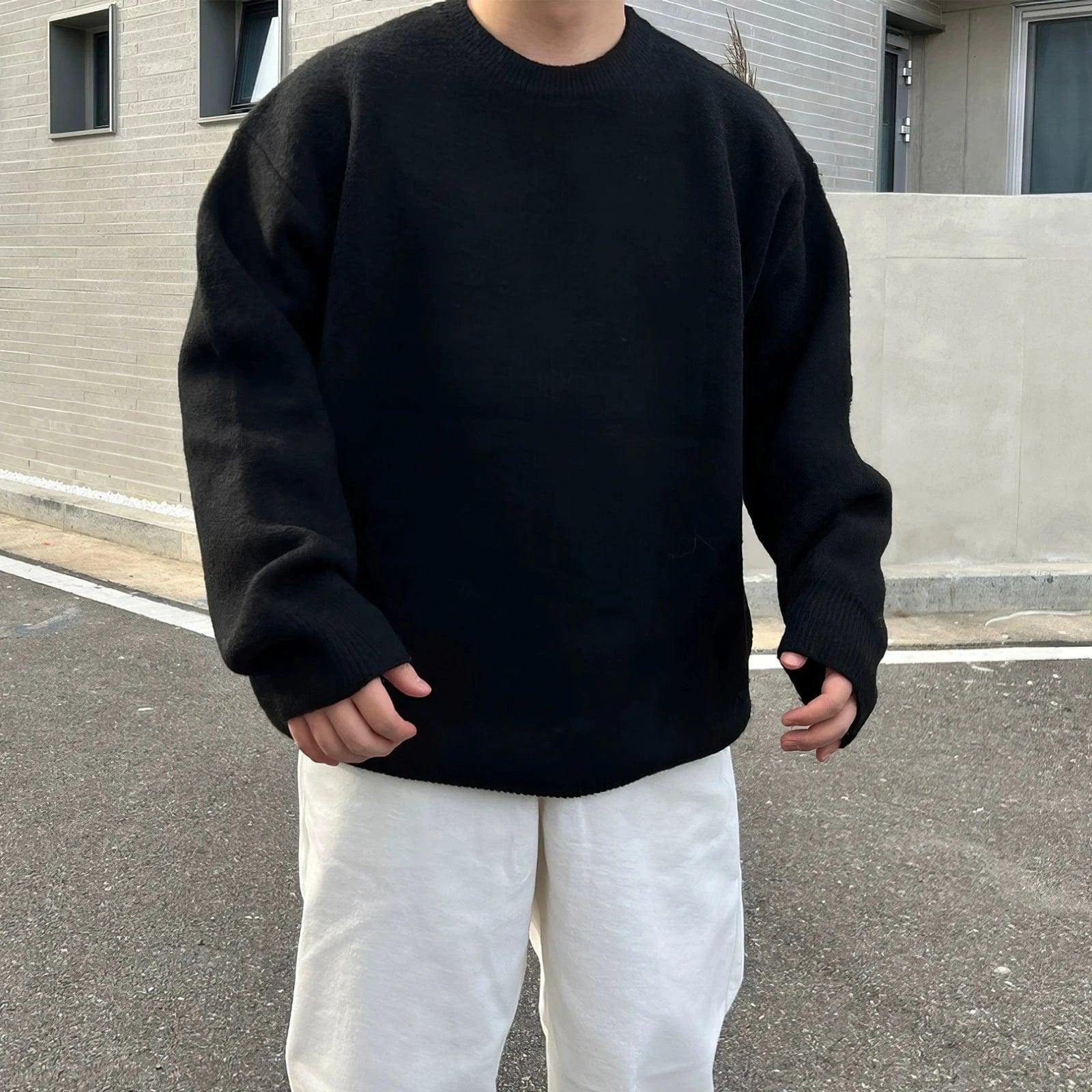 RT No. 19020 KNIT CREWNECK SWEATER Product Image