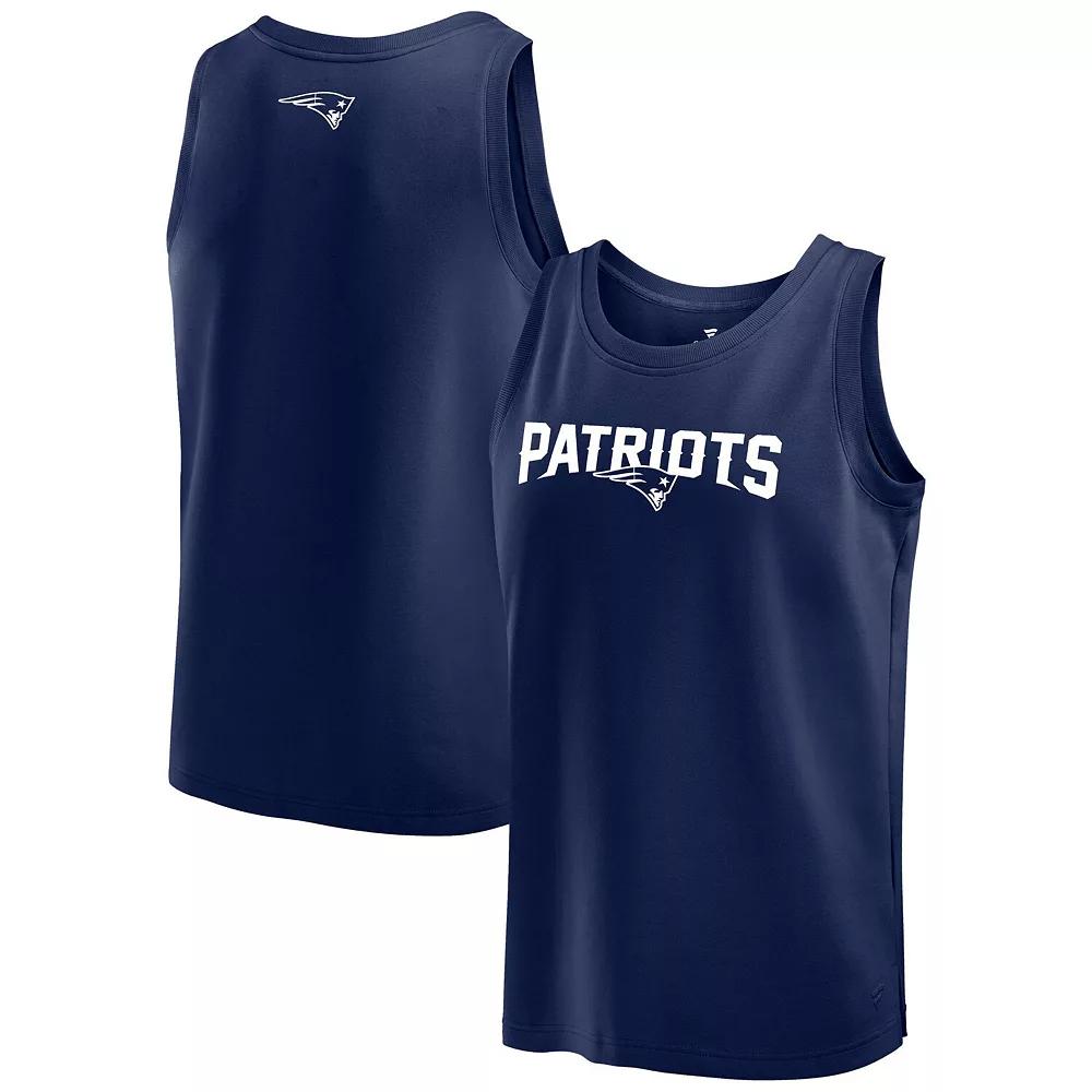Men's Fanatics Navy New England Patriots Elements Tank Top,  Product Image