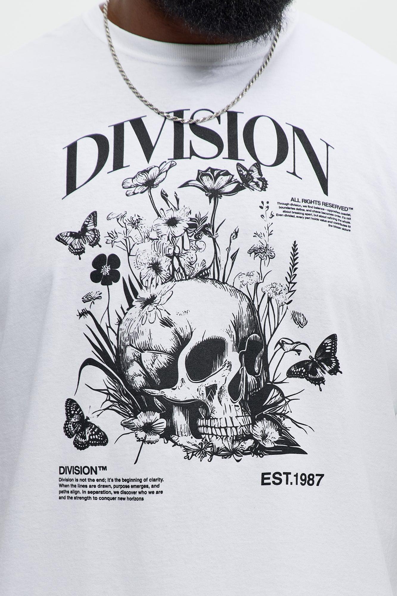 Division 1987 Short Sleeve Tee - White Product Image