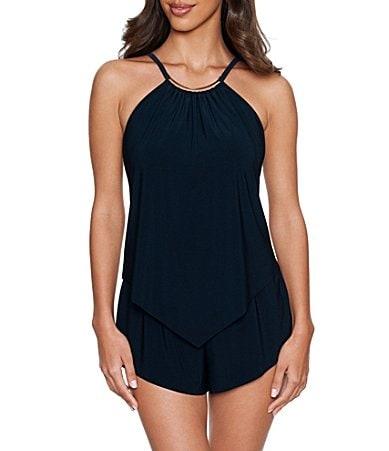 Womens Goldie Swim Romper Product Image