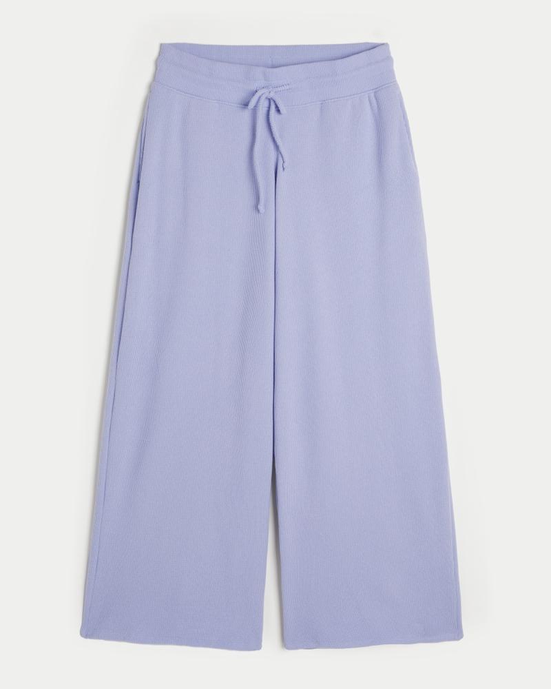 Gilly Hicks Baggy Cozy Waffle Pants Product Image