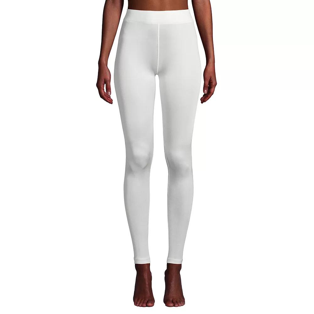 Petite Lands' End Silk Interlock Pants, Women's,  Product Image