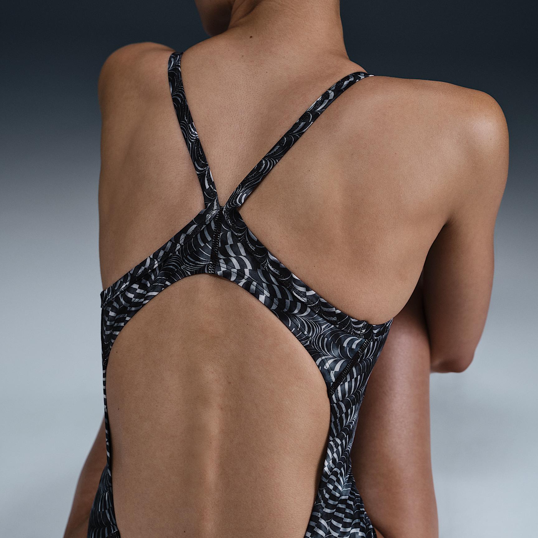 Nike Womens Swim HydraStrong Racerback One-Piece | NESSF026-001 Product Image