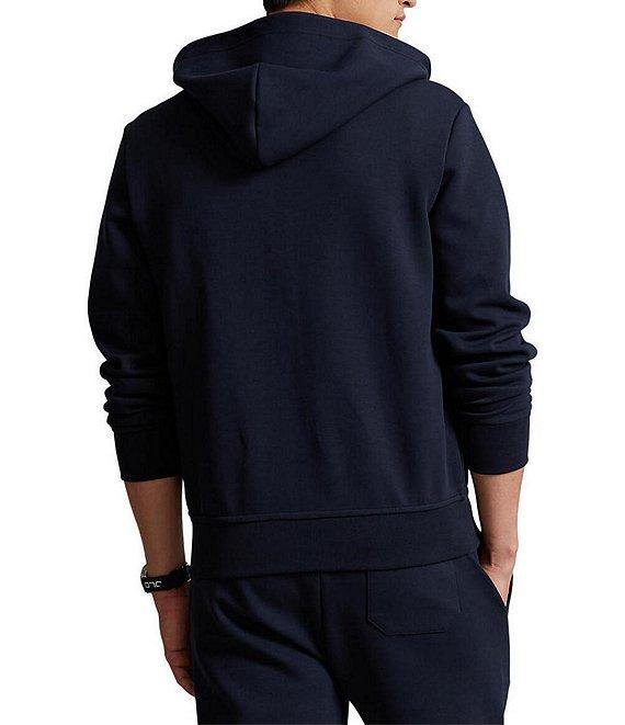 Polo Ralph Lauren Double-Knit Heathered Full-Zip Hoodie Product Image