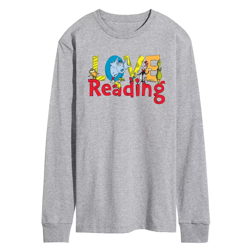 Men's Dr. Seuss Love Reading Tee,  Product Image