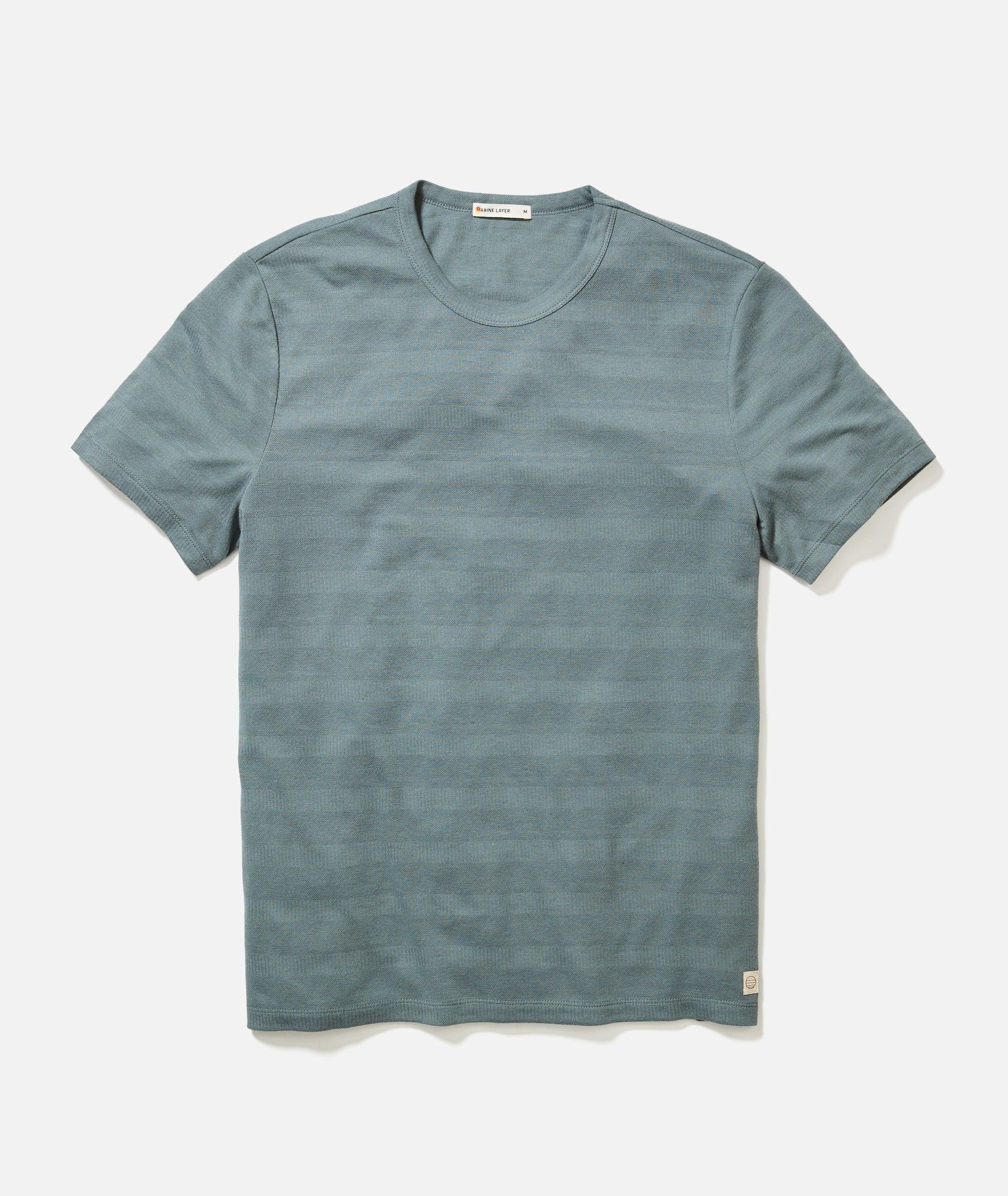 Signature Jacquard Crew Tee Product Image