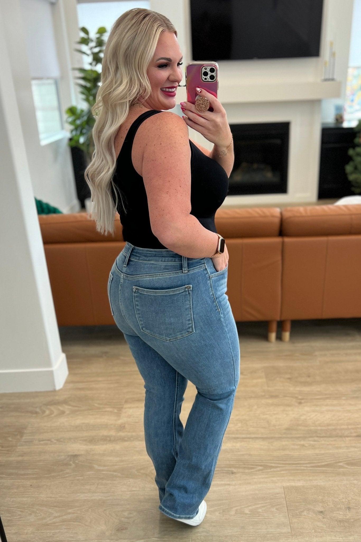 Monroe High Rise Classic Bootcut Jeans (Online Exclusive) Product Image