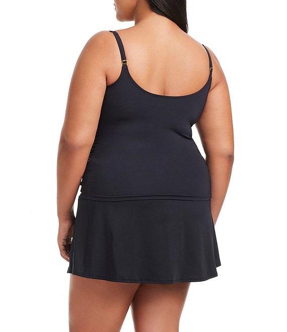 Bleu Rod Beattie Plus Size Kore High Waisted Swim Skirt Product Image