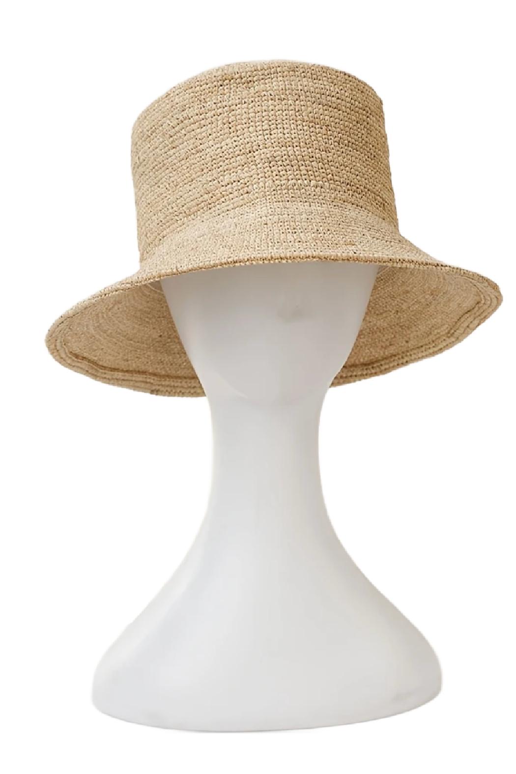 Straw Bucket Hat Product Image