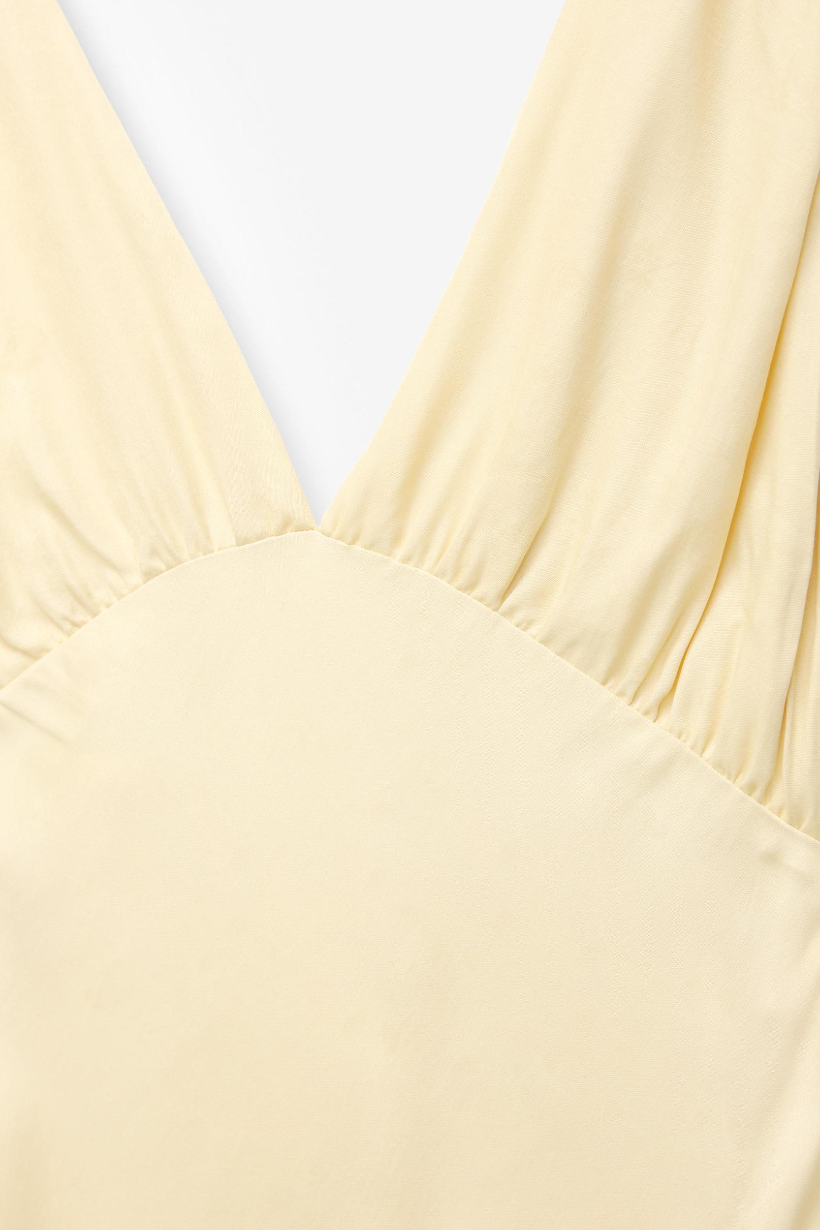 Satin midi dress Product Image