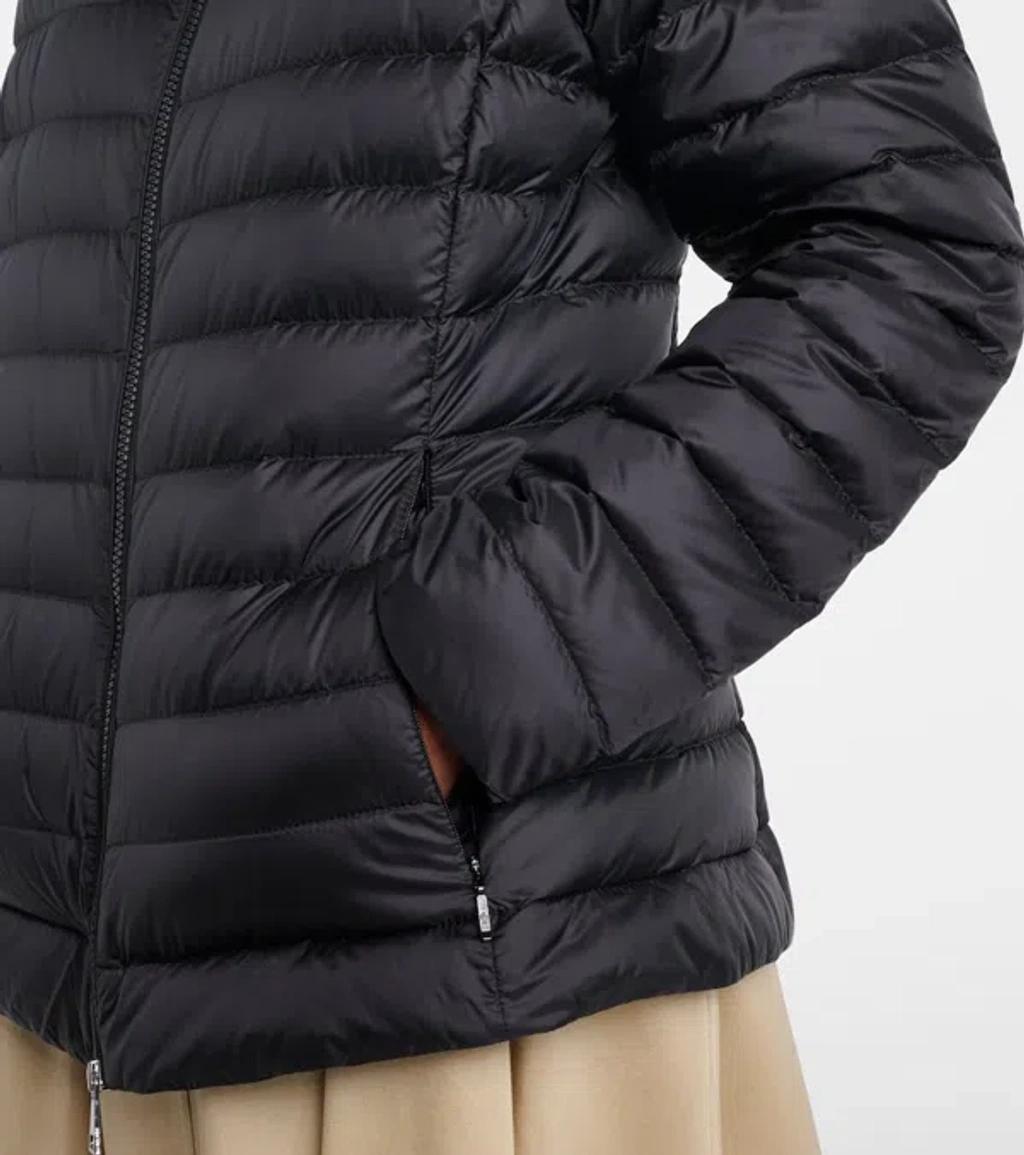MONCLER Polyamide Igelle Jacket High Collar Quilted In Black Product Image