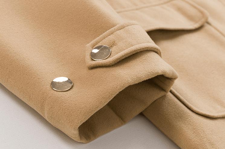 RT No. 3469 HOODED WOOLEN DUFFEL COAT JK Product Image