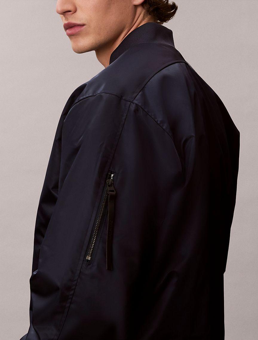 Nylon Bomber Jacket Product Image