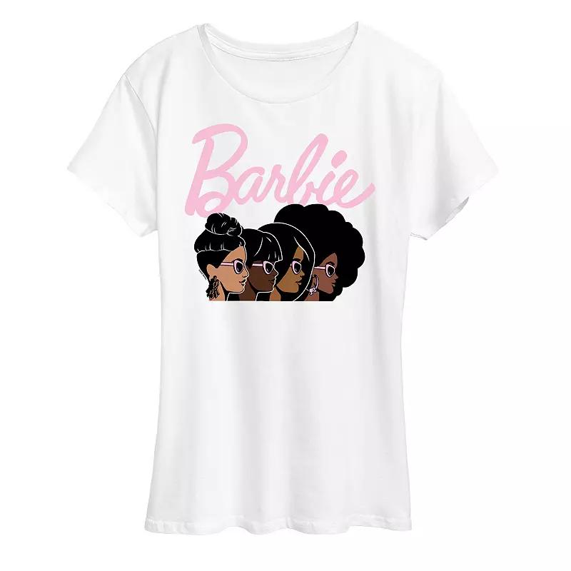 Women's Barbie Black History Month Logo Profiles Graphic Tee,  Product Image