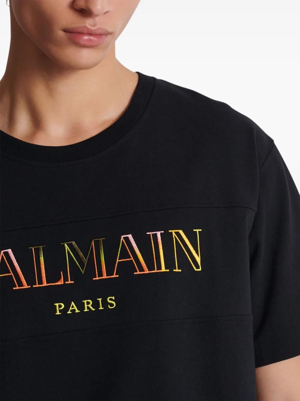 Vintage Balmain embroidered T-shirt Product Image