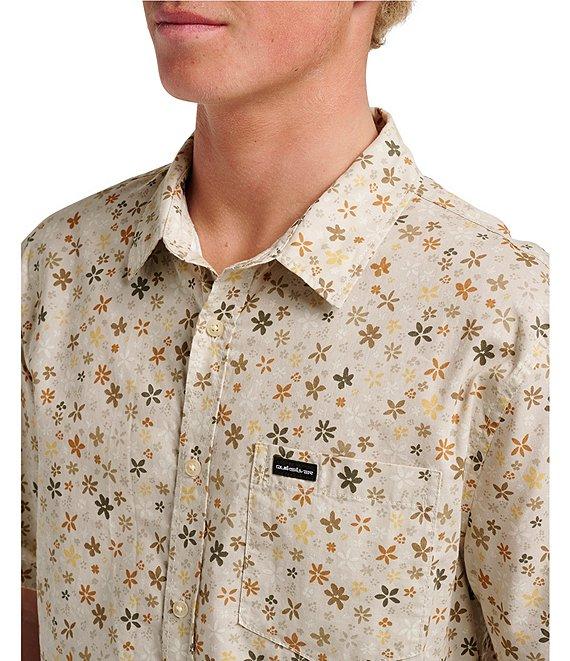 Quiksilver Ditsy Mini Short Sleeve Poplin Shirt Product Image