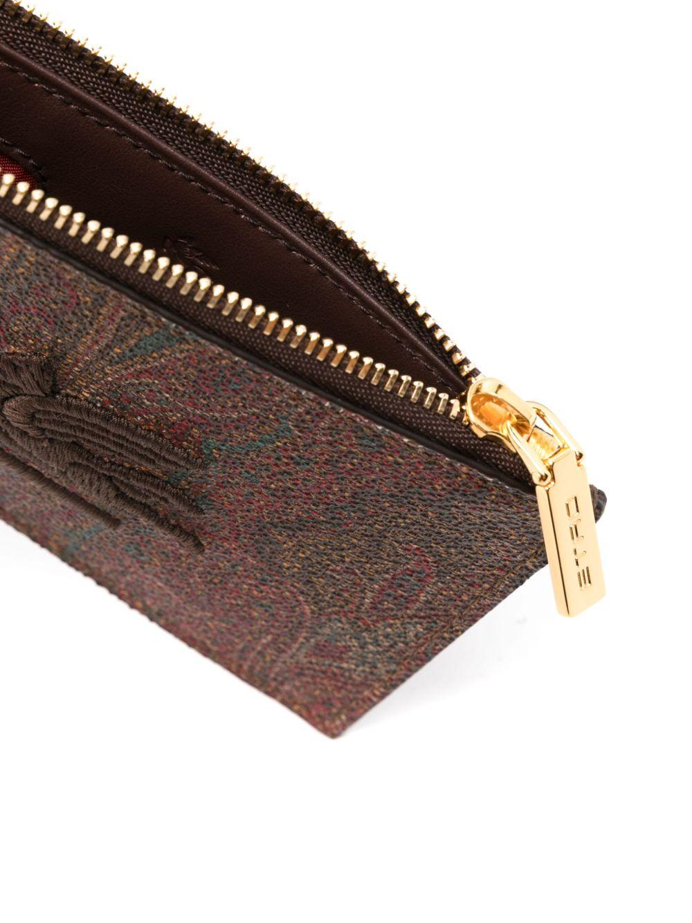 Paisley-print cardholder Product Image