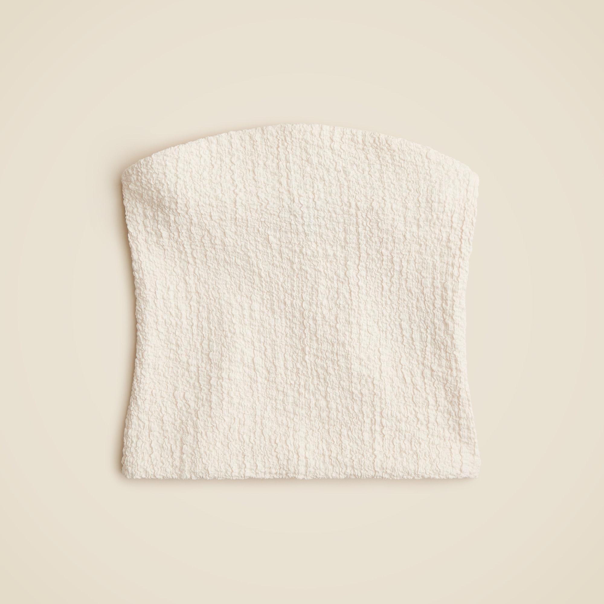 Bubble-knit tube top Product Image