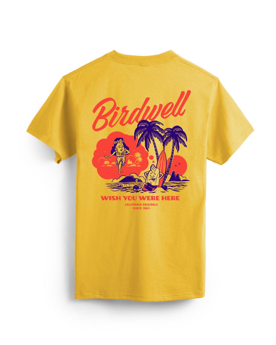 Daydreamin Birdie T-Shirt - Gold Male Product Image