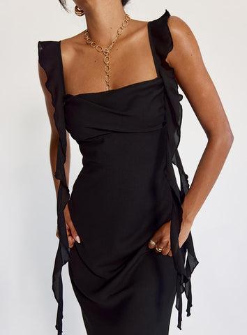 Lanai Maxi Dress Black Product Image