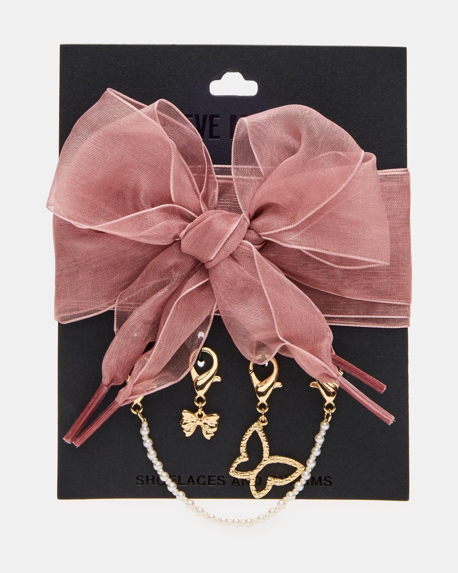 SHOE LACES AND CHARMS PINK Female Product Image