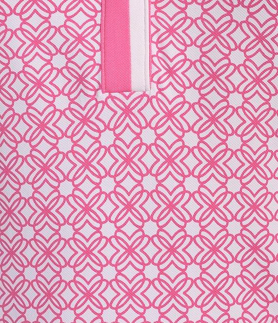 Lilly Pulitzer Jessamy UPF 50+ Luxletic Point Collar Short Sleeve Pleated Dress Product Image