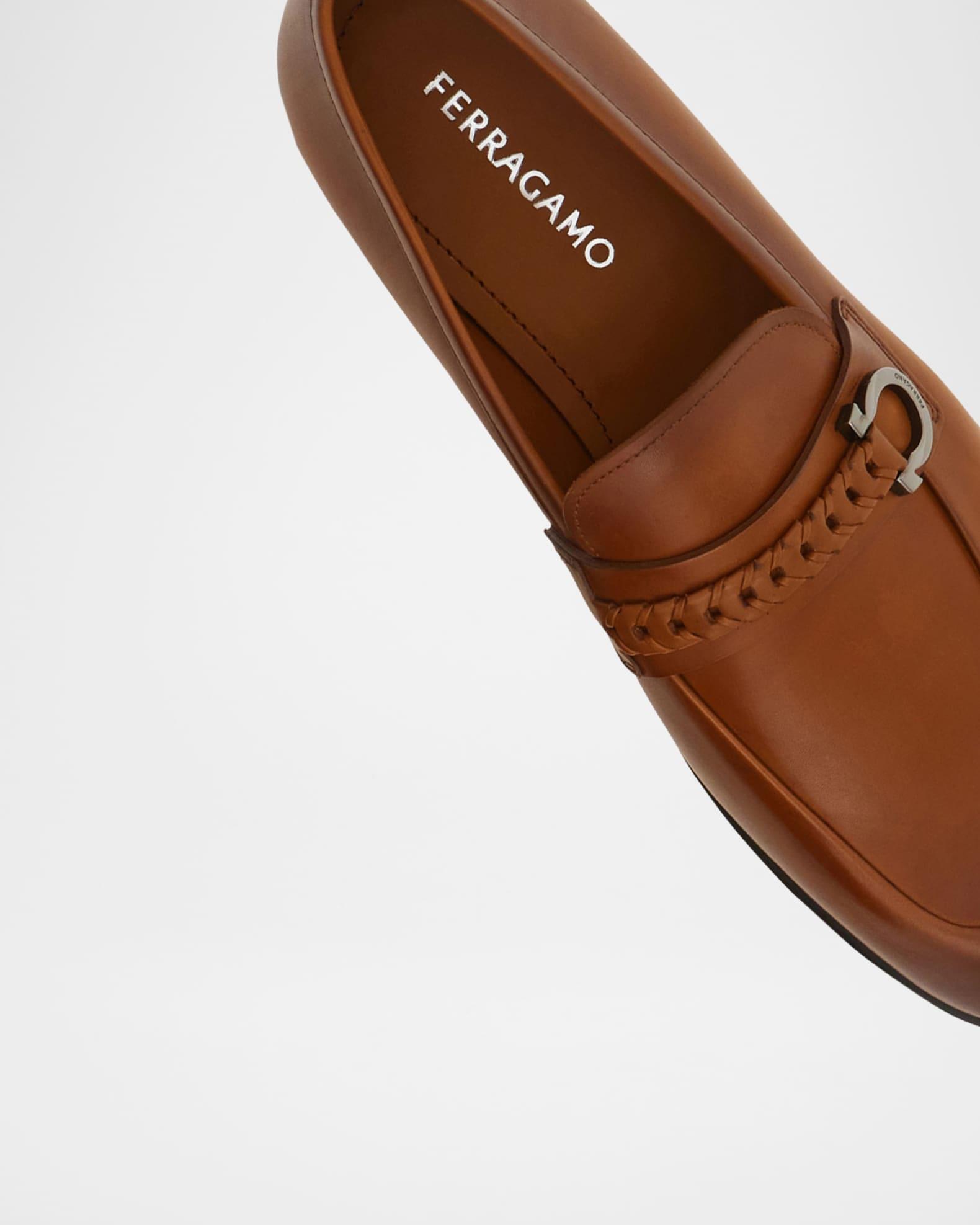 Men's Antigua Gancio Leather Loafers Product Image