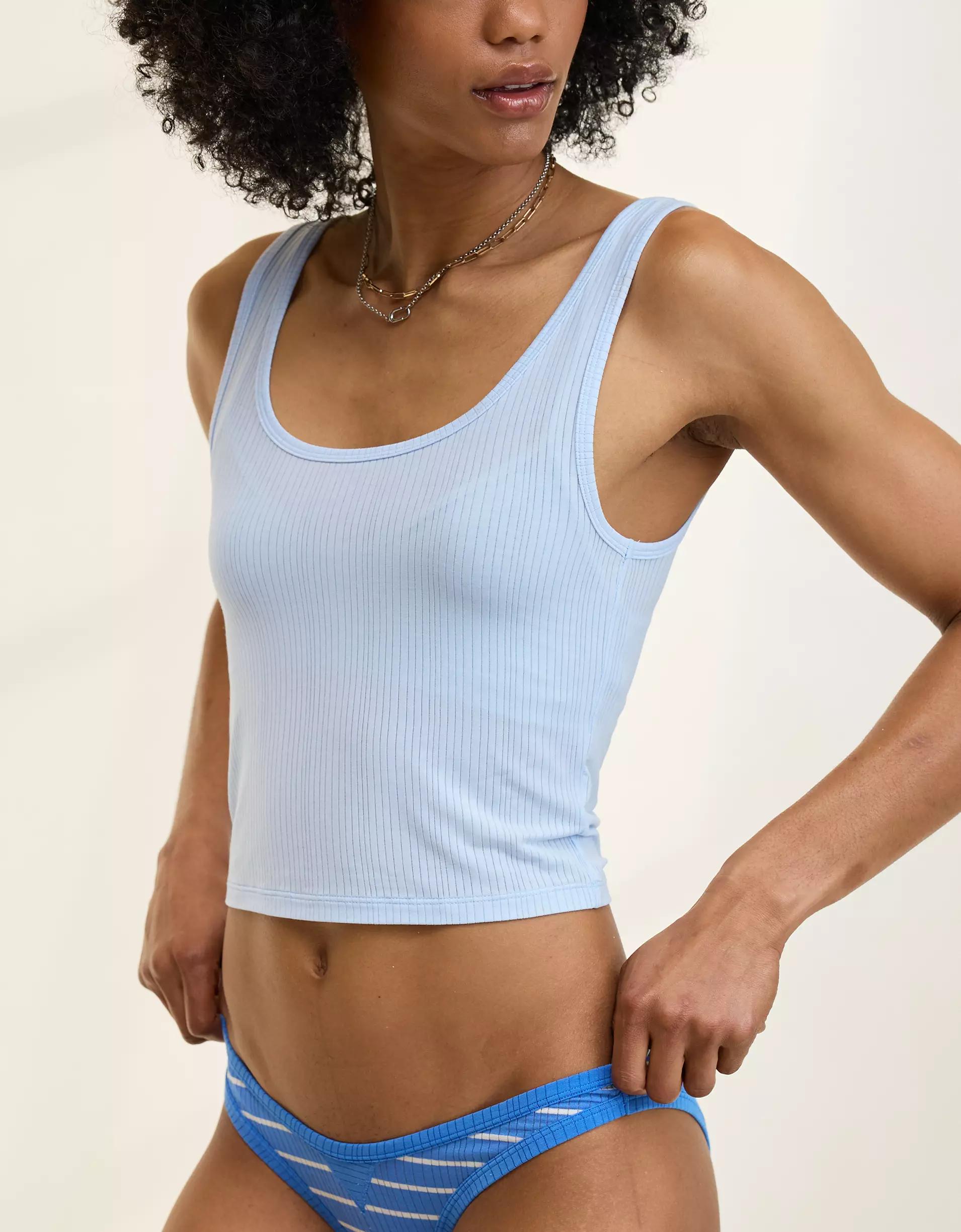 Aerie Superchill® Modal Rib Tank Top Product Image